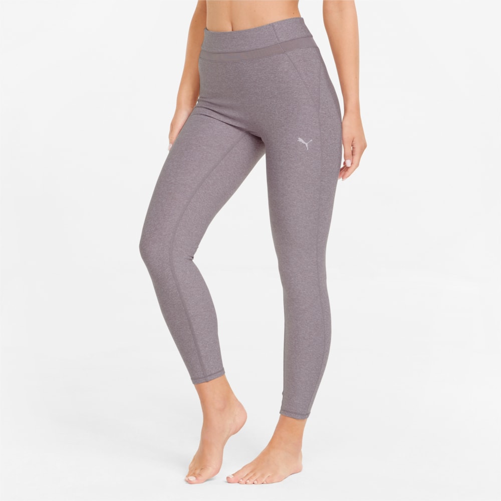 Изображение Puma Легинсы Studio Mesh Inset High Waist 7/8 Women's Training Leggings #1