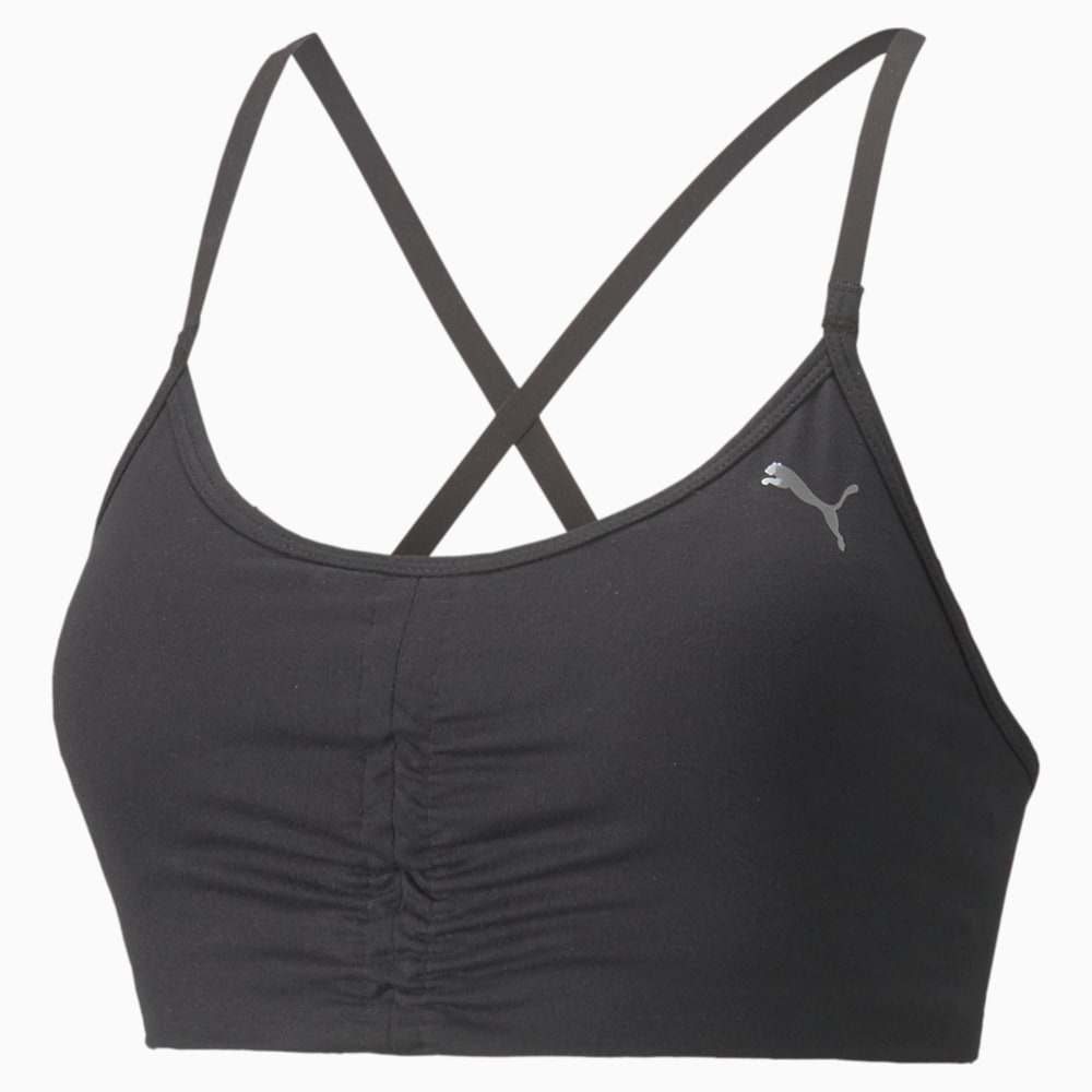 Low Impact Studio Women s Training Bra Black Puma Sku 521602 01