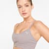 Изображение Puma Бра Low Impact Studio Women's Training Bra #4: Quail Heather