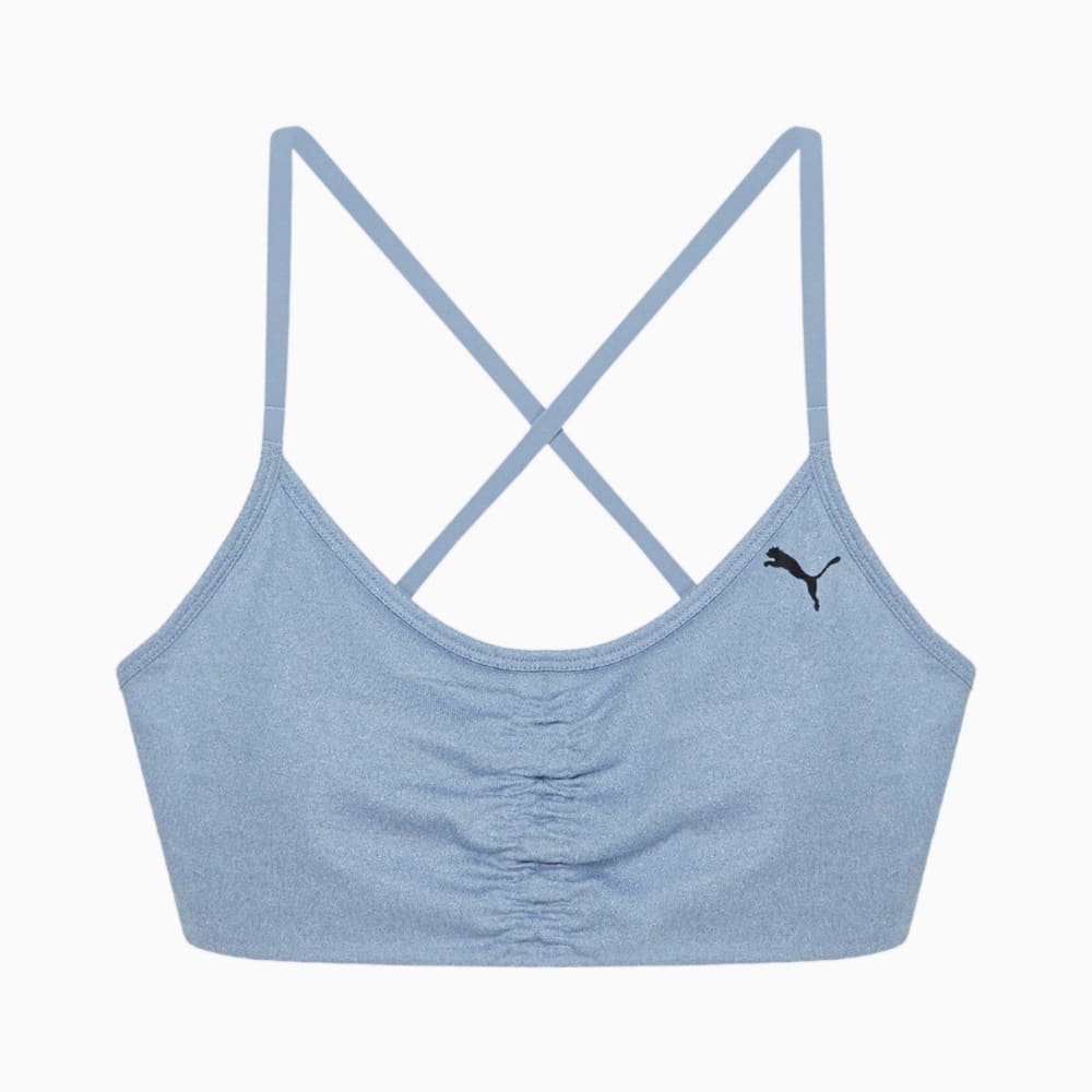 Изображение Puma Бра Low Impact Studio Women's Training Bra #1: Filtered Ash Heather