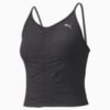 Изображение Puma Топ Studio Foundation Ruched Women's Training Tank Top #4: Puma Black