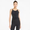 Изображение Puma Топ Studio Foundation Ruched Women's Training Tank Top #1: Puma Black