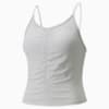 Изображение Puma Топ Studio Foundation Ruched Women's Training Tank Top #4: light gray heather