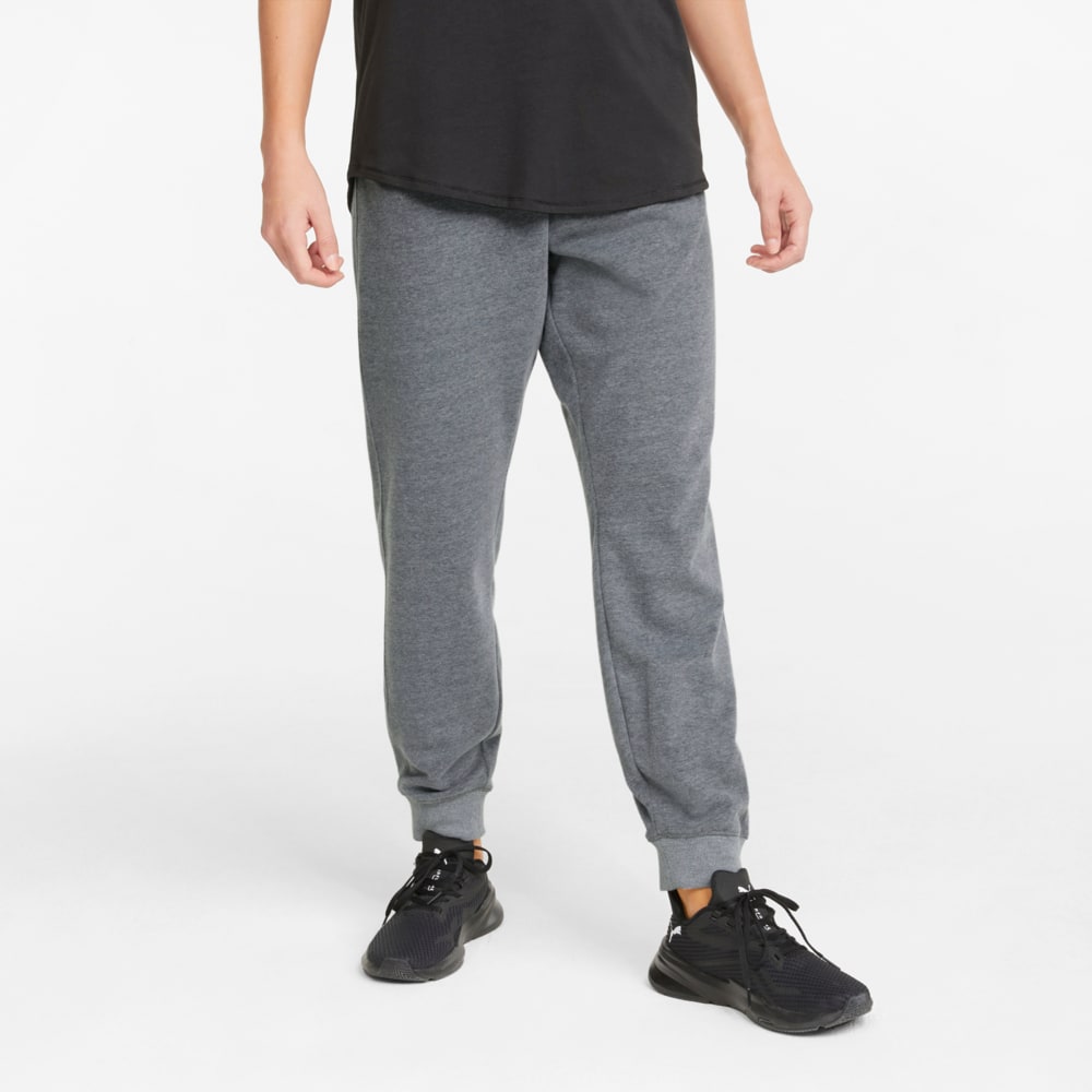 Изображение Puma Штаны French Terry Women's Training Joggers #1: Medium Gray Heather