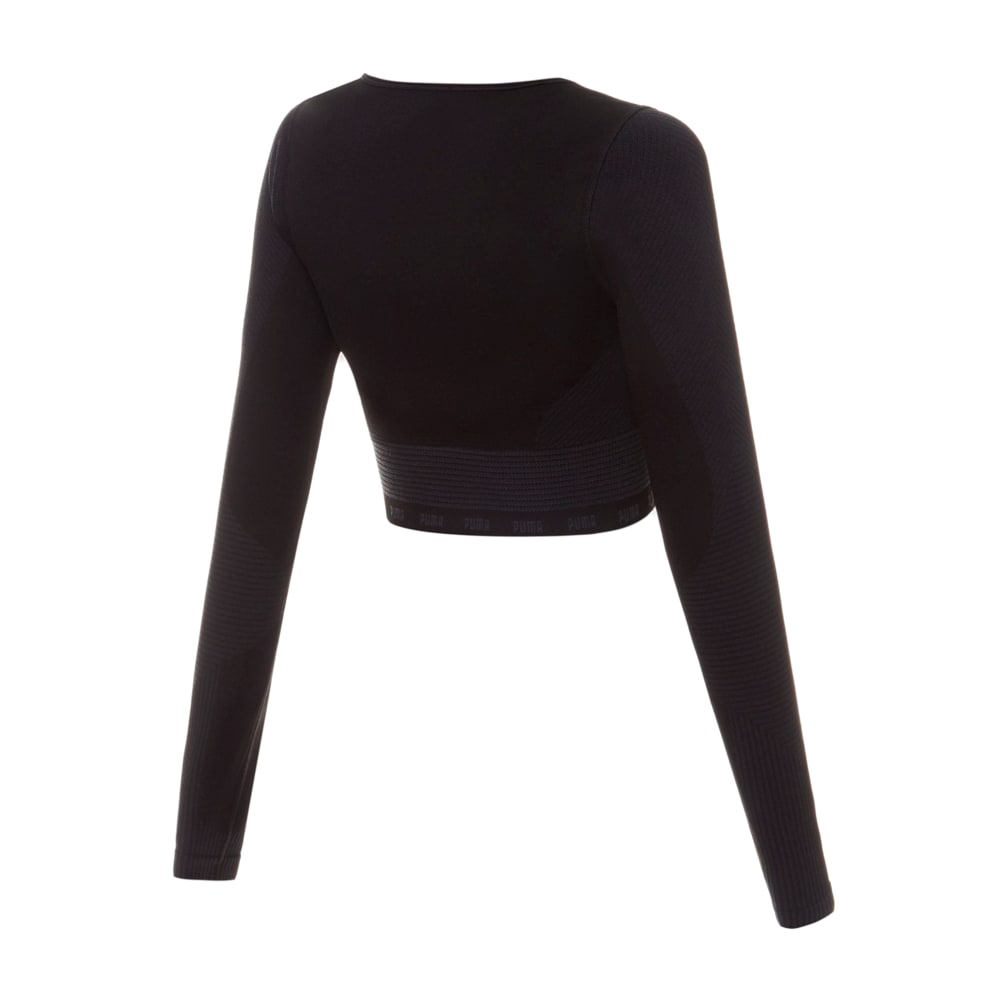 

PUMA - female - Футболка с длинным рукавом FORMKNIT SEAMLESS Long Sleeve Women' Training Tee – Puma Black-Asphalt –, Черный