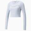 Изображение Puma Лонгслив FORMKNIT SEAMLESS Long Sleeve Women's Training Tee #1: Arctic Ice-Puma White