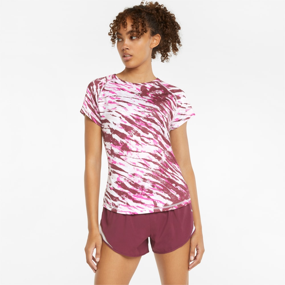 Image Puma Run 5K Printed Graphic Short Sleeve Women's Running Tee #1