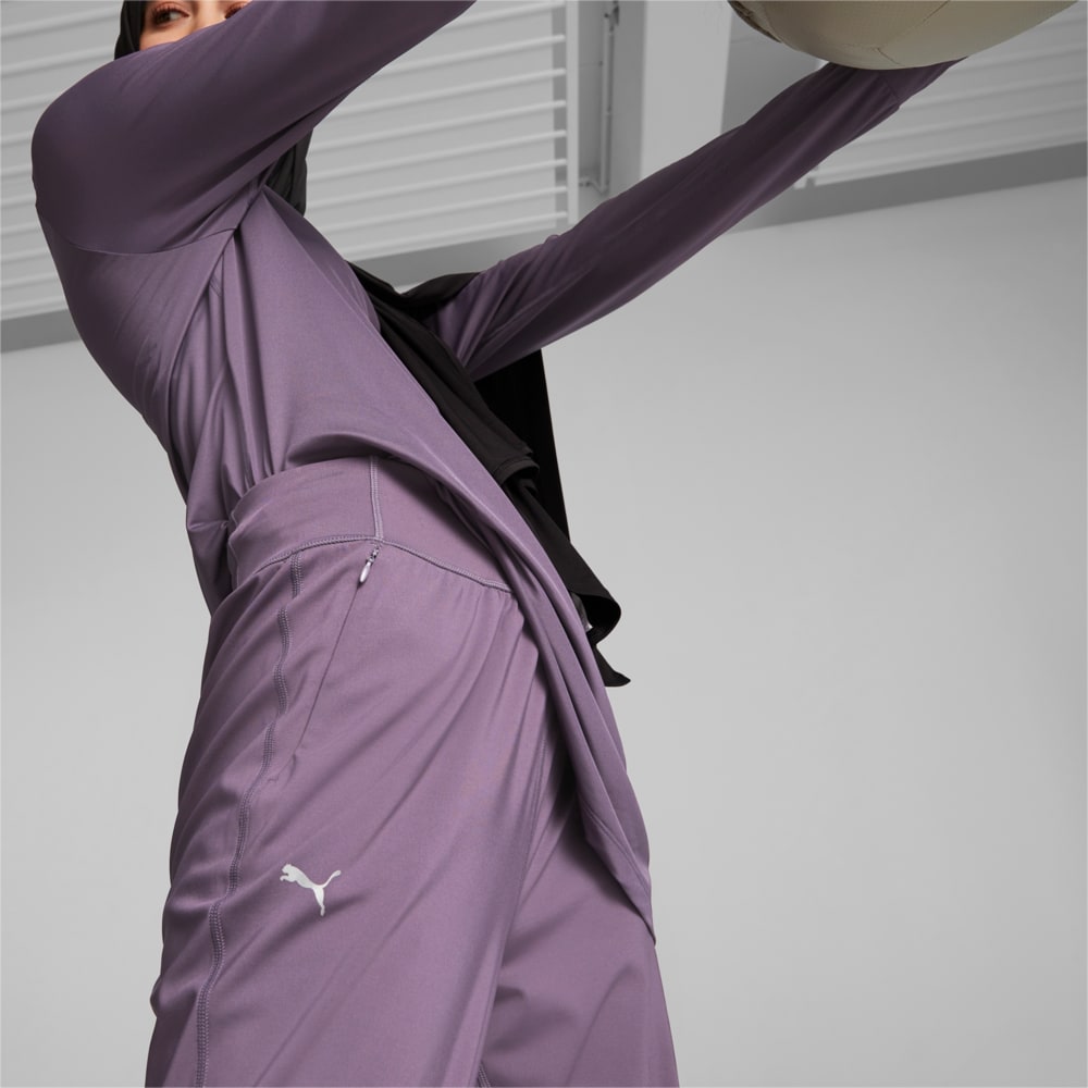Изображение Puma Штаны Modest Activewear Training Pants Women #2: Purple Charcoal