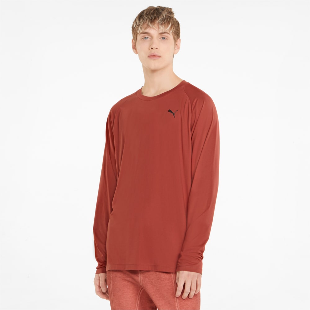 Изображение Puma Лонгслив Studio Long Sleeve Men's Training Tee< #1