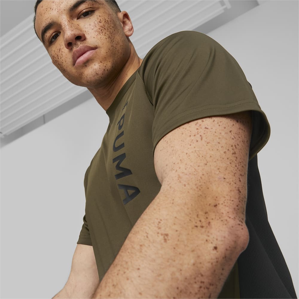 Изображение Puma Футболка Fit Short Sleeve Training Tee Men #2: Deep Olive