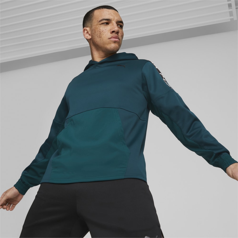 Зображення Puma Худі Fit PWRFleece Training Hoodie Men #1: Varsity Green