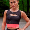 Зображення Puma Топ ULTRAFORM Cropped Running Tank Top Women #3: Puma Black-Sunset Glow
