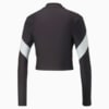 Изображение Puma Топ Fit EVERSCULPT Quarter-Zip Training Crop Top Women #9: Puma Black