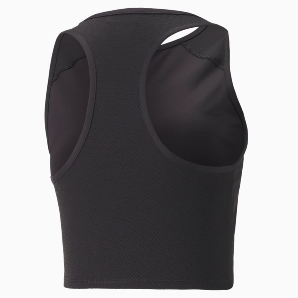 Изображение Puma Топ Fit EVERSCULPT Training Tank Top Women #2: Puma Black-Metallic Gold