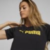 Изображение Puma Футболка PUMA Fit Logo Training Tee Women #4: Puma Black