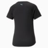 Изображение Puma Футболка PUMA Fit Logo Training Tee Women #7: PUMA Black-Elektro Purple