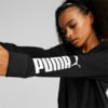 Изображение Puma Куртка Fit Tech Knitted Full-Zip Training Jacket Women #1: Puma Black