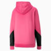 Изображение Puma Толстовка Fit POWERFLEECE Training Sweatshirt Women #7: Sunset Pink-Puma Black