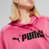Изображение Puma Толстовка Fit POWERFLEECE Training Sweatshirt Women #5: Sunset Pink-Puma Black