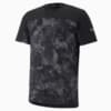 Изображение Puma Футболка Printed Short Sleeve Running Tee Men #6: Puma Black