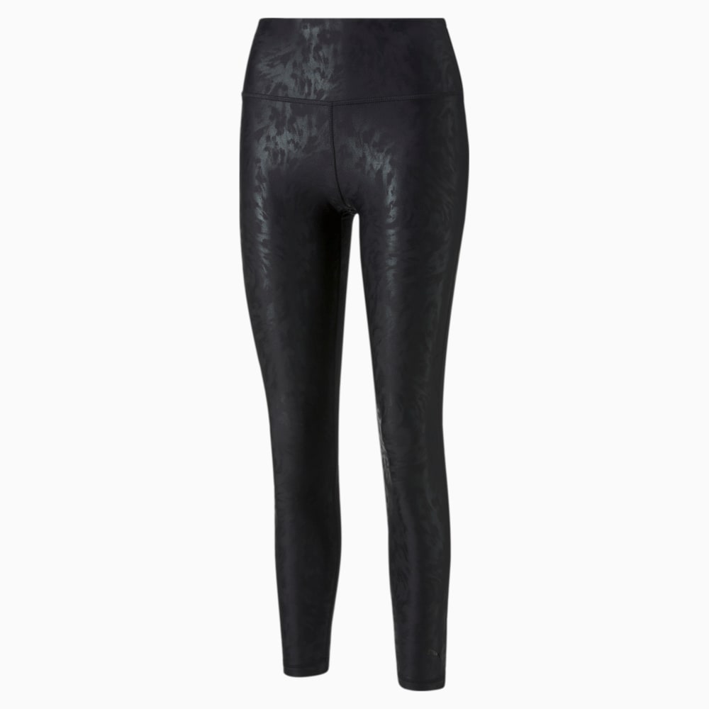 Зображення Puma Легінси Safari Glam High Waisted 7/8 Training Leggings Women #1: Puma Black-fur real