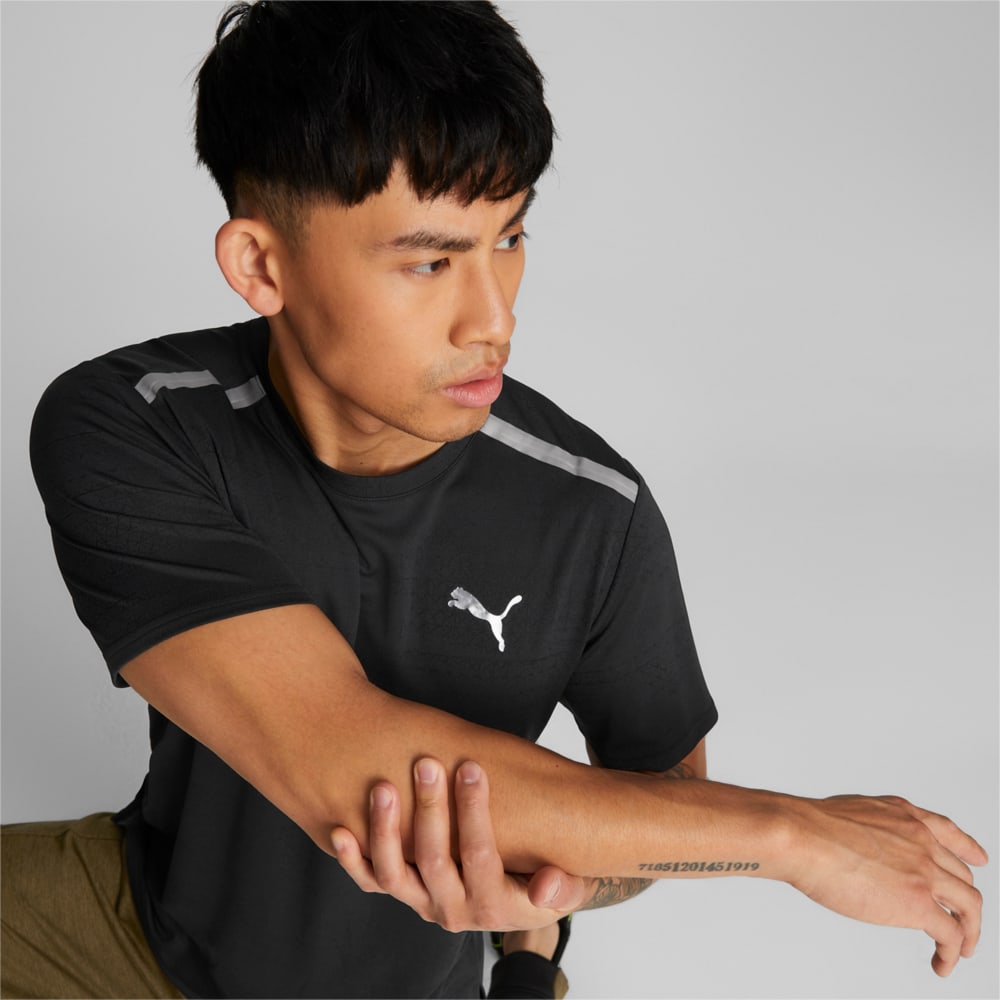 Зображення Puma Футболка Jacquard Short Sleeve Training Tee Men #2: Puma Black