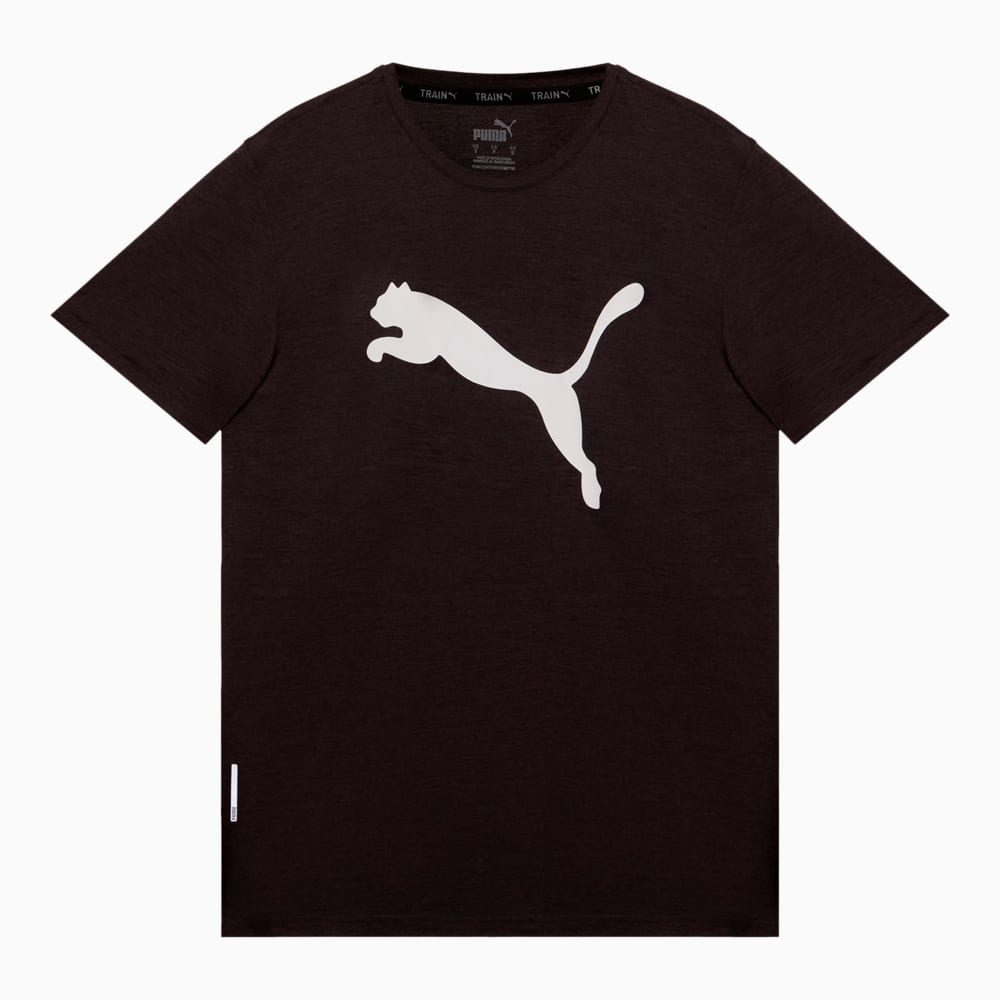 Зображення Puma Футболка Favourite Heather Cat Training Tee Men #1: Puma Black Heather