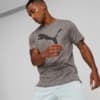 Зображення Puma Футболка Favourite Heather Cat Training Tee Men #6: Medium Gray Heather-Black cat