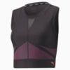 Изображение Puma Топ Eversculpt Fitted Training Tank Top Women #7: Puma Black-Sunset Pink