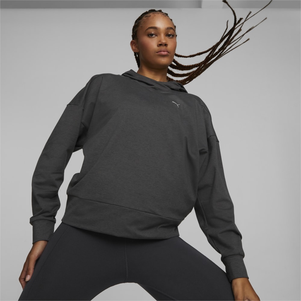 Зображення Puma Худі Cloudspun Training Hoodie Women #1: Puma Black