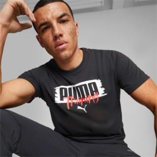 Image PUMA Camiseta Manga Curta Graphic Branded Training Masculina