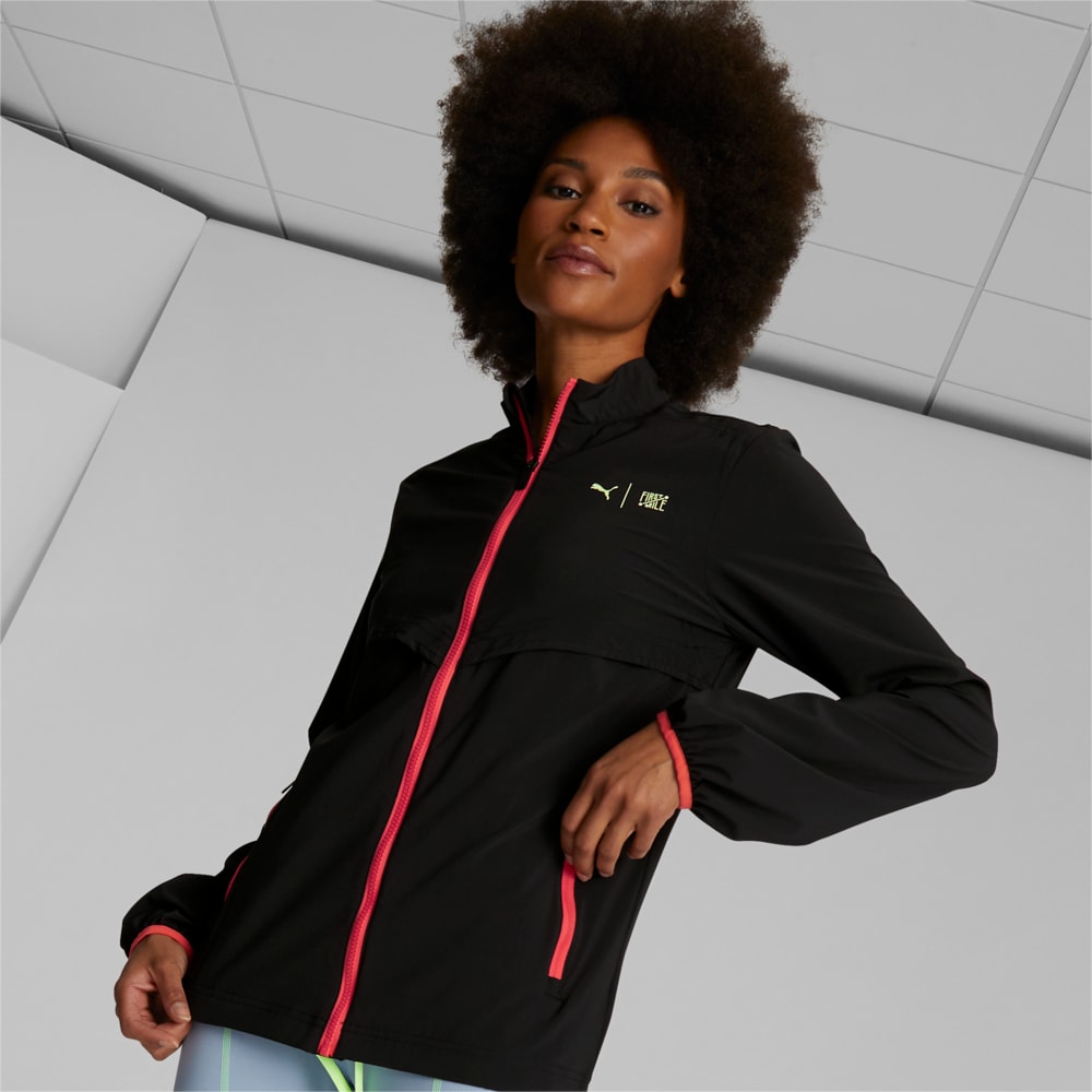 Зображення Puma Куртка PUMA x FIRST MILE Woven Running Jacket Women #2: Puma Black