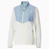 Изображение Puma Куртка PUMA x FIRST MILE Woven Running Jacket Women #1: Puma White-Blue Wash