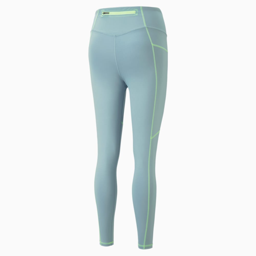 Изображение Puma Леггинсы PUMA x FIRST MILE High Waist 7/8 Running Leggings Women #2: Blue Wash