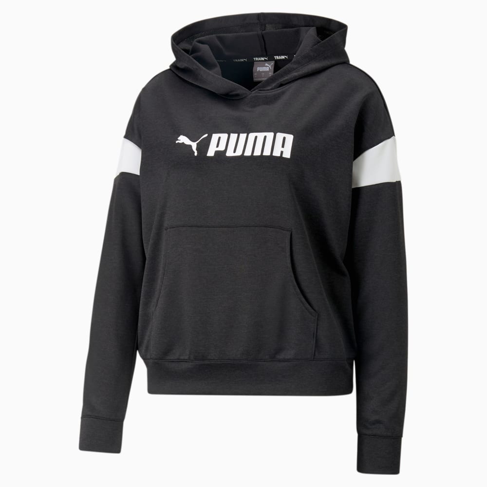 PUMA Fit Tech Knit Training Hoodie Women | Black | Puma | Sku: 523079_01