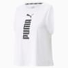 Зображення Puma Топ PUMA Fit Tri-blend Training Tank Top Women #6: Puma White