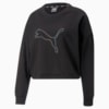 Зображення Puma Толстовка Nova Shine Training Sweatshirt Women #6: Puma Black