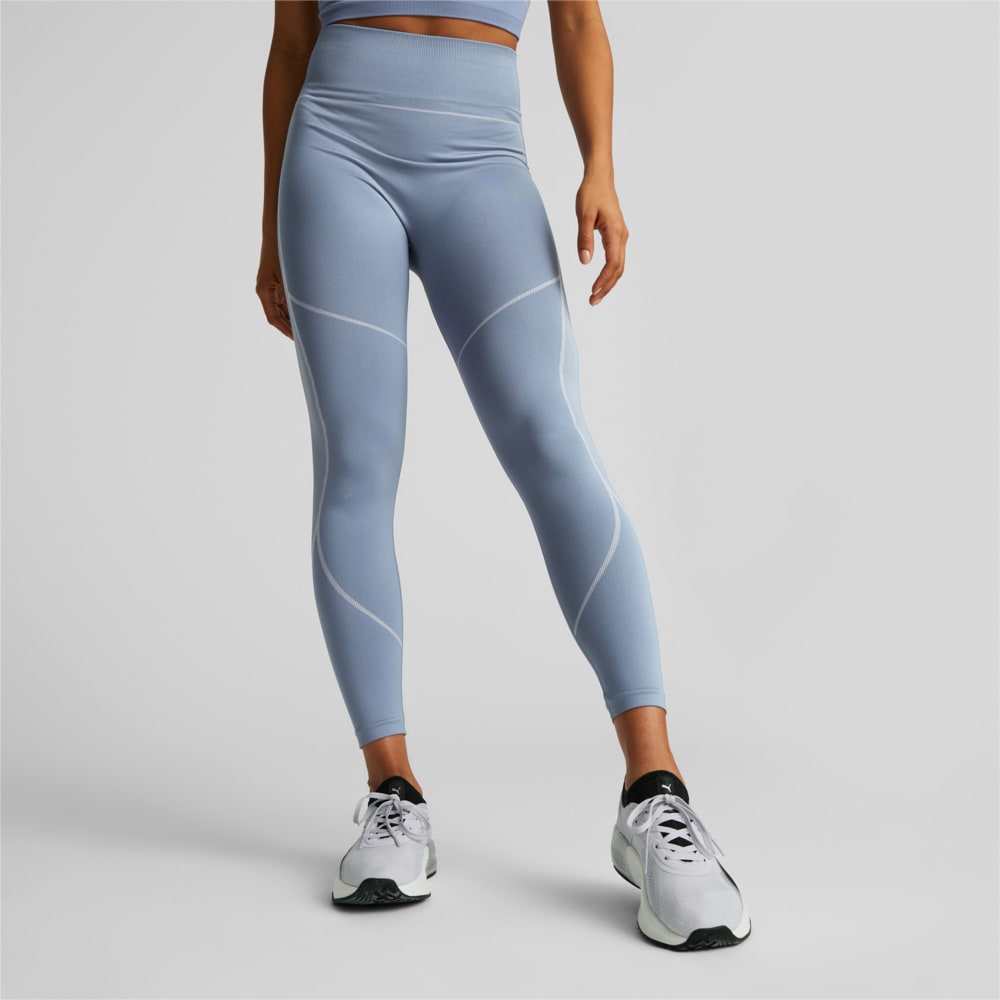 Зображення Puma Легінси FormKnit Seamless Training Leggings Women #1: Filtered Ash-Spring Lavender