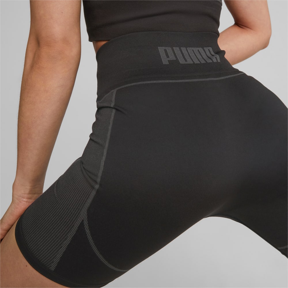 Зображення Puma Шорти FormKnit Seamless Training Shorts Women #2: PUMA Black-Strong Gray