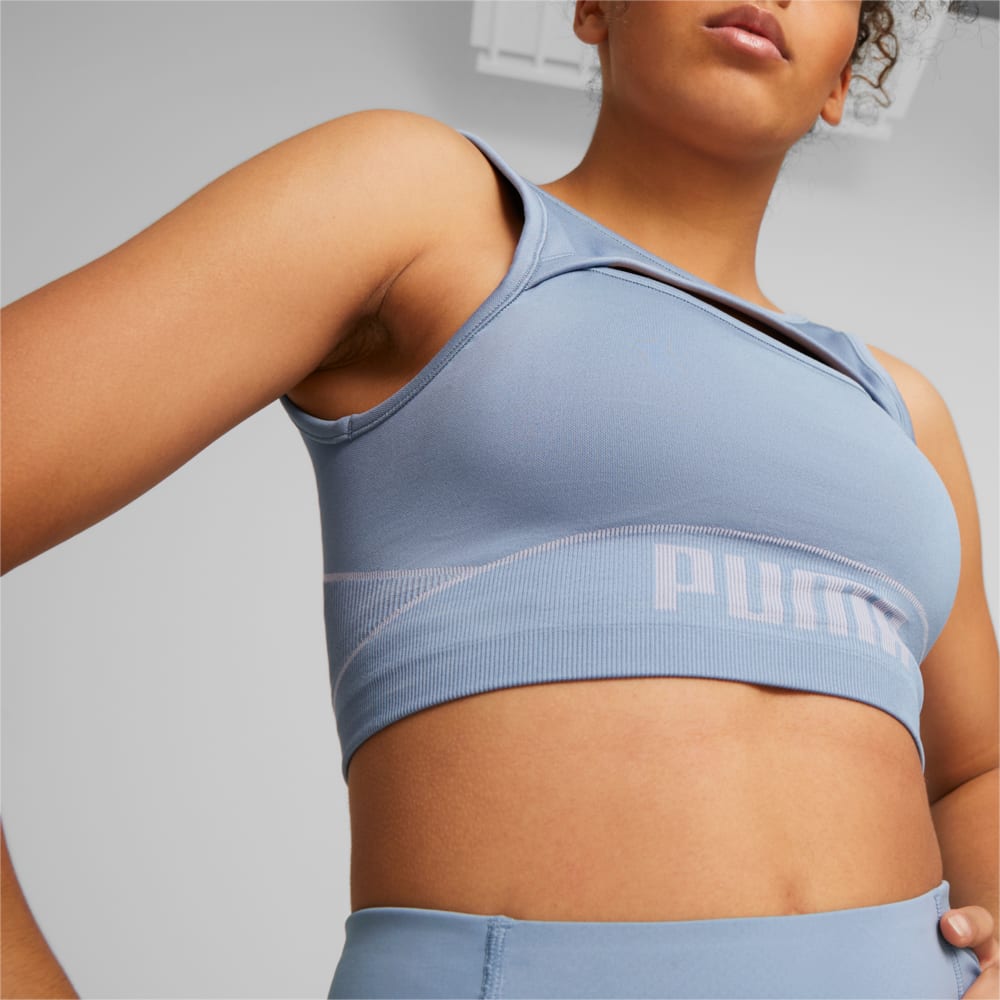 Зображення Puma Топ-бра FormKnit Seamless Training Bra Women #2: Filtered Ash-Spring Lavender