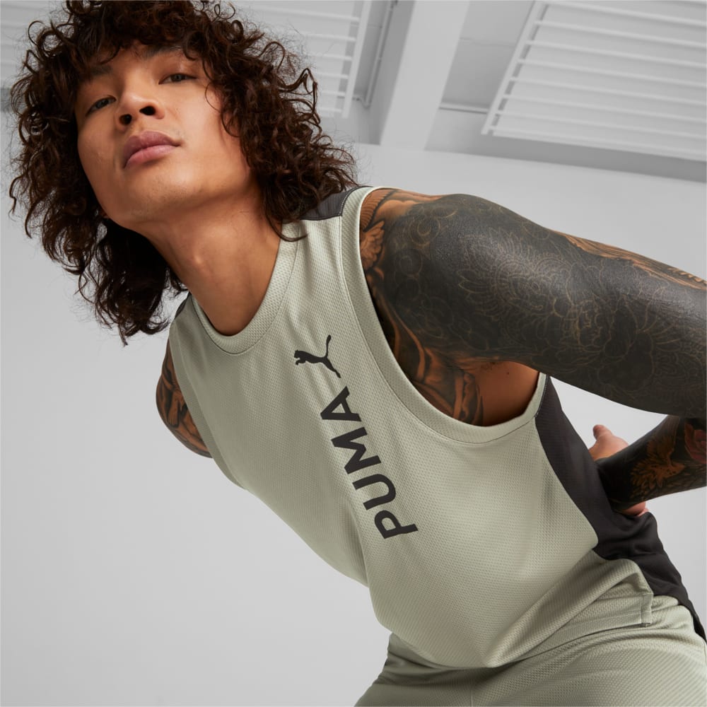 Изображение Puma Топ PUMA Fit Ultrabreathe Training Tank Top Men #2: Birch Tree