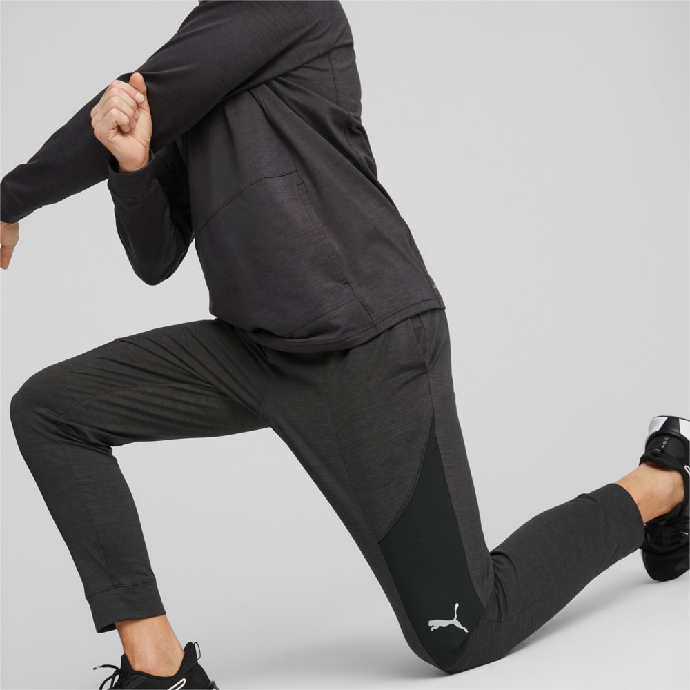 Изображение Puma Штаны Train CLOUDSPUN Training Jogger Men #1: Puma Black Heather