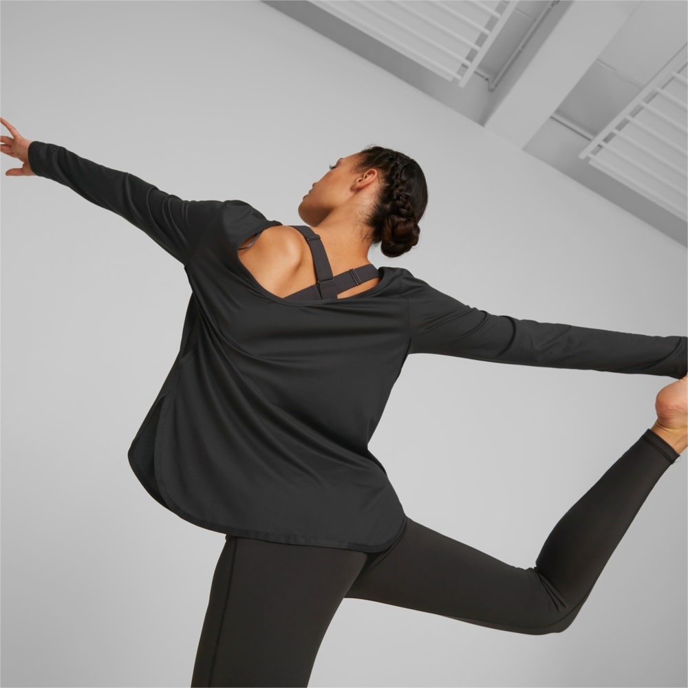 Imagen PUMA Polera de training Studio Yogini Lite para mujer #2