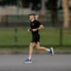 Изображение Puma Футболка RUN FAVOURITE Heather Running Tee Men #6: Puma Black Heather
