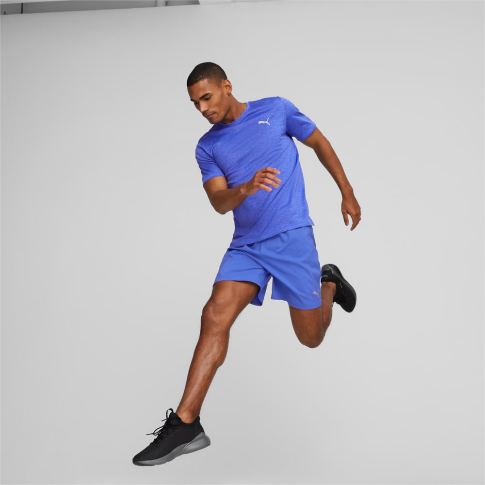 Image Puma Run Favourite Heather Running Tee Men #2