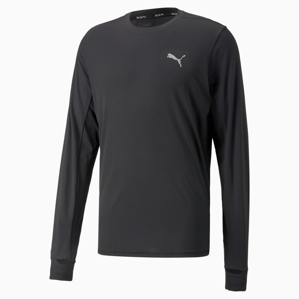 RUN FAVOURITE Long Sleeve Running Tee Men Black Puma Sku