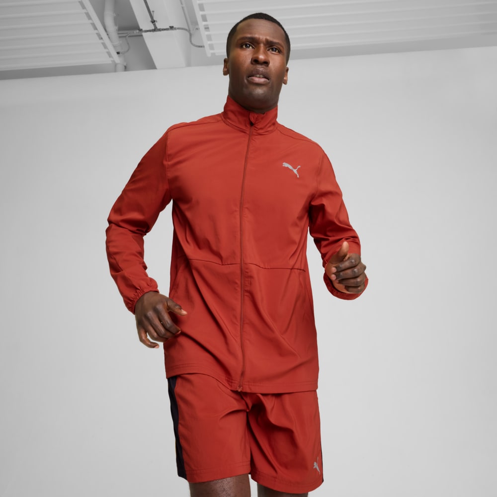 Изображение Puma Куртка RUN FAVOURITE Woven Running Jacket Men #1: Mars Red