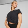 Изображение Puma Футболка Studio Yogini Lite Twist Training Tee Women #1: Puma Black