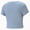 Изображение Puma Футболка Studio Yogini Lite Twist Training Tee Women #7: Filtered Ash