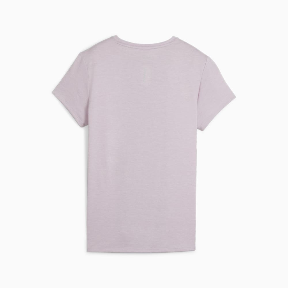 Изображение Puma Футболка Run Favourite Heather Running Tee Women #2: Grape Mist Heather